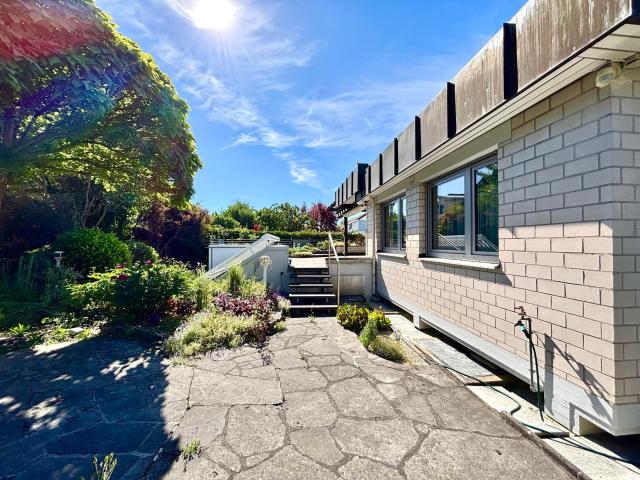 Exklusive Mietwohnung mit Südterrasse und Garten.