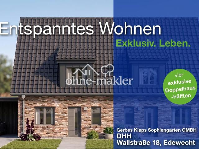 Exklusive Neubau Doppelhaushälften in Edewecht