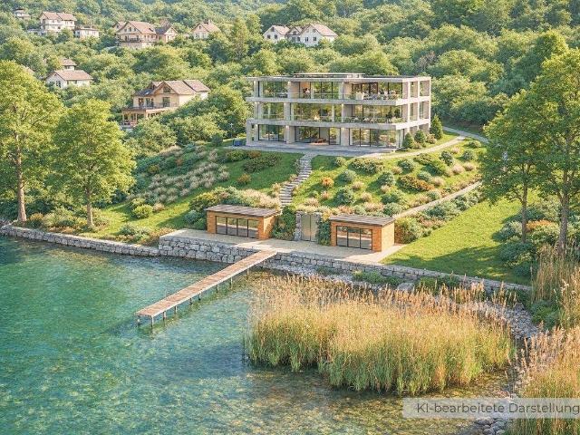 Exklusive Neubau Seevilla mit weitläufigem Seegrundstück