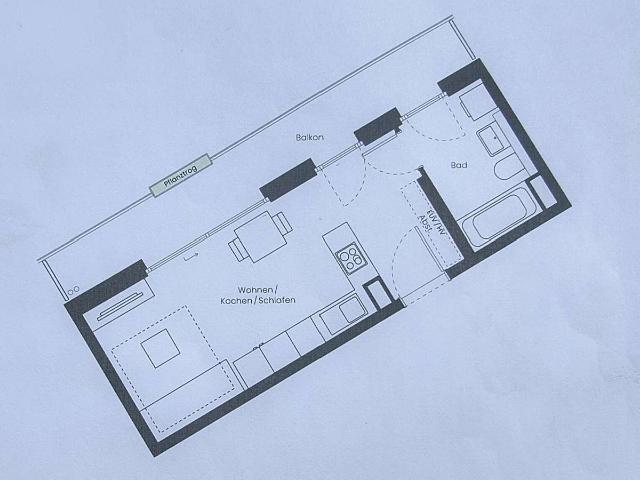 Exklusive Neubau 1 Zimmer Wohnung im PATIO PASING, Erstbezug, Dachterrassenlandschaft, TG Stellplatz