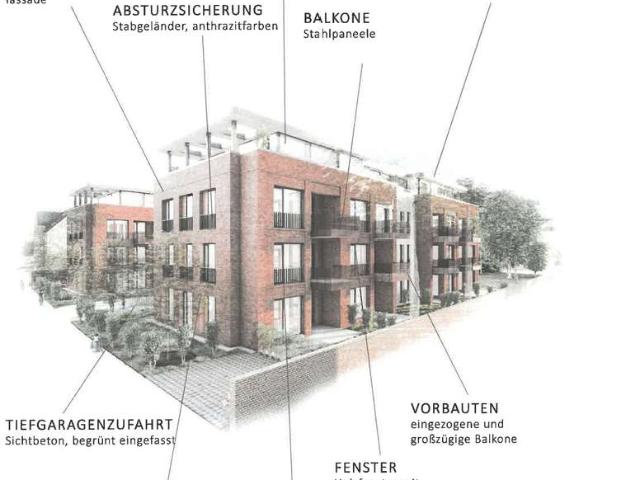 Exklusive Neubauwohnung mit Blick in den Grünen Winkel!