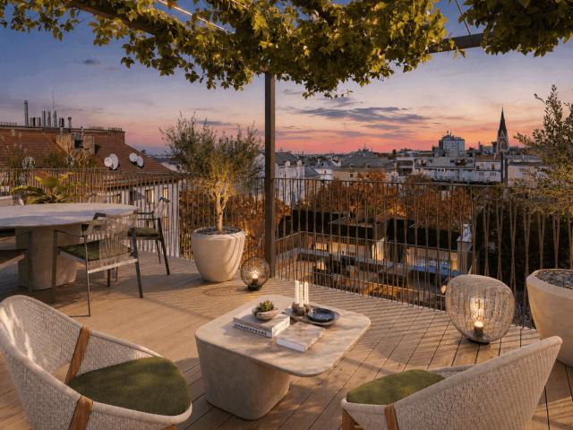 Exklusive Signaturewohnung mit Dachterrasse und Panoramablick über Wien | Stiege 1 Top 35