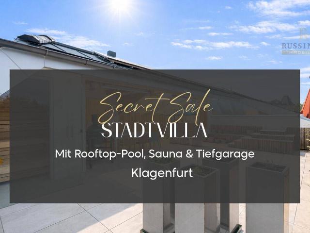 Exklusive Stadtvilla am Fuße des Kreuzbergl #Rooftop Pool & Sauna #Lift # 3 Tiefgaragenplätze