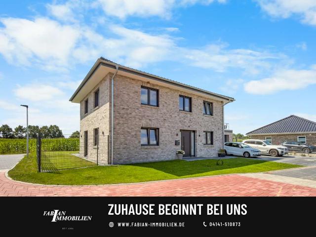 Exklusive Stadtvilla im Neubaugebiet Hamfeld in Hemmoor – Neuwertiges Wohnen auf höchstem Niveau