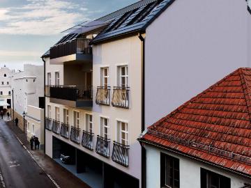 Exklusive Stadtwohnung beim Hauptplatz / großer Balkon / Neubau Erstbezug / KFZ Stellplatz