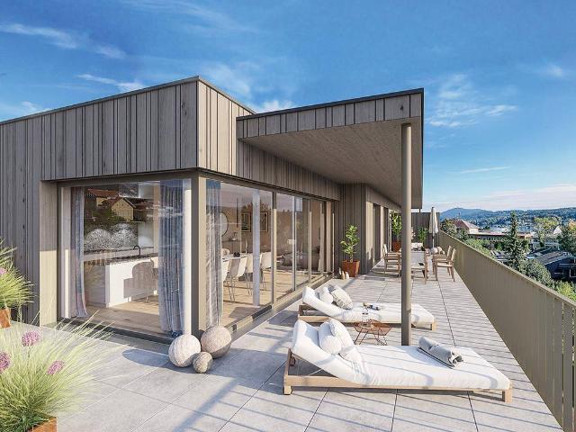 Exklusive Penthouse Neubauwohnung mit großzügiger Sonnenterrasse in bester Zentrumslage!