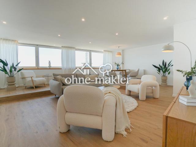 Exklusive Penthouse Wohnung im 22. Stock mit spektakulärem Weitblick – provisionsfrei