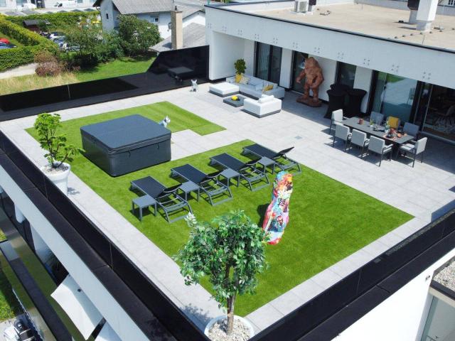 Exklusive Penthouse Wohnung in Seiersberg Luxuriöse Ausstattung und über 180 m² Dachterrasse