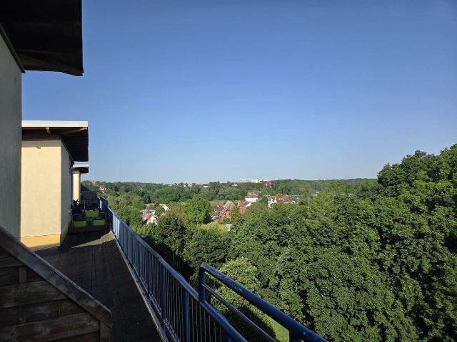 Exklusive Penthouse Wohnung mit Dachterrasse und Panoramablick über Schwerin