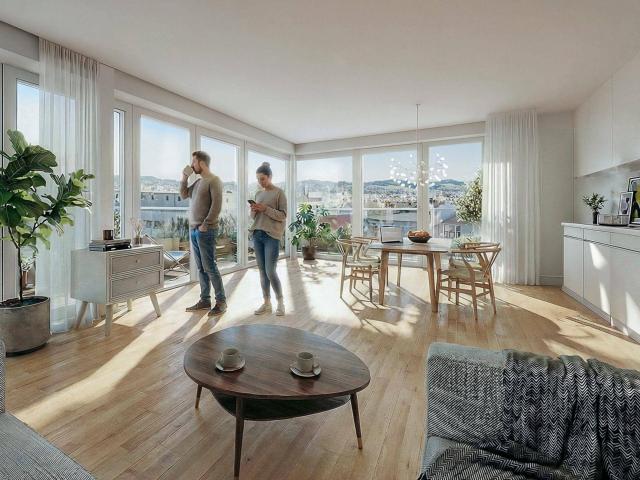 Exklusive provisionsfreie 2 Zimmer Dachgeschoßwohnung mit Dachterrasse & Weitblick