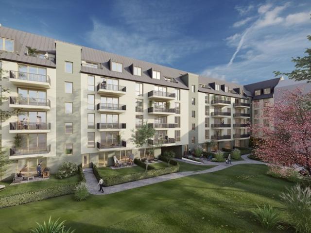 Exklusiver Neubau im Zentrum mit Balkon, Fußbodenheizung und Parkett!