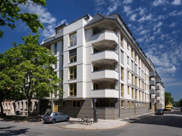 Exklusiver Neubau im Zentrum mit Balkon, Fußbodenheizung und Parkett!
