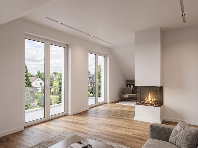 Exklusiver Erstbezug 2 Zimmer Wohnung mit Klimaanlage, Einbauküche und Balkon in Berlin Spandau