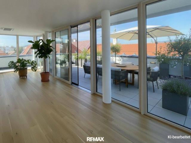 Exklusiver Erstbezug: Außergewöhnliches Penthouse mit XL Dachterrasse im Herzen von Klagenfurt