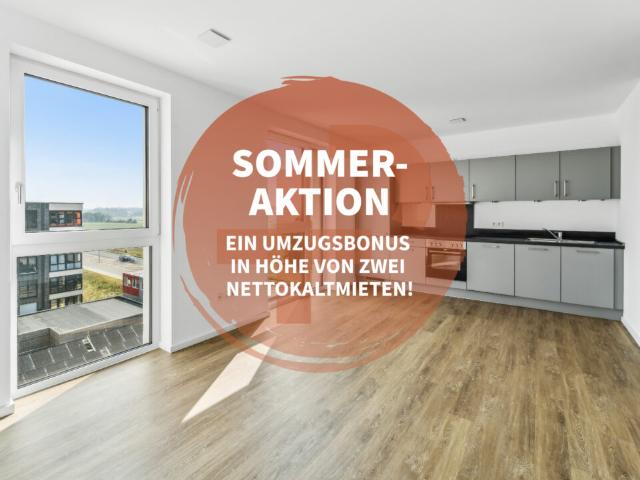 Exklusiver Frühlingsbonus bei Einzug in Höhe von 2 Nettokaltmieten! Moderne 3 Zimmer Neubauwohnung