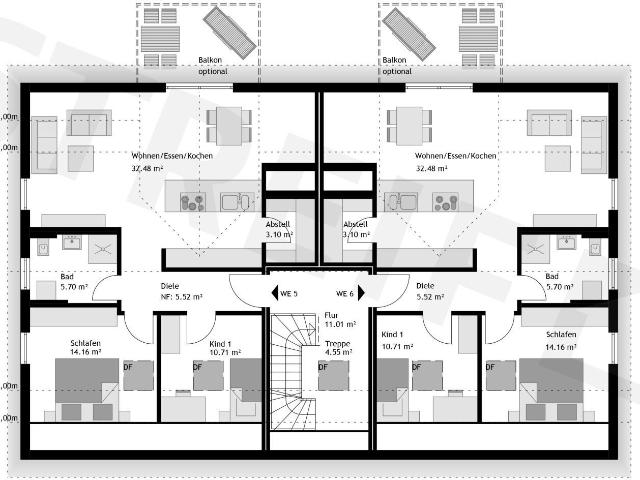 Exklusives Mehrfamilienhaus in Nürnberg Individuell projektiert und schlüsselfertig