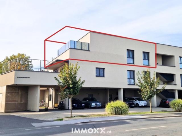 Exklusives Neubau Penthouse mit XXL Terrasse & privatem Swimspa