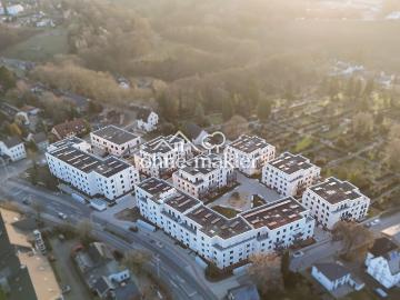 Penthouse Neubau Wohnung: 2 Zimmer, Dachterrasse u. Balkon  84,5m² inkl. anteilige Außenflächen