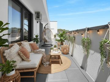 EXKLUSIVES NEUBAUPENTHOUSE MIT A+ EFFIZIENZ Nachhaltig in den Niddagärten!