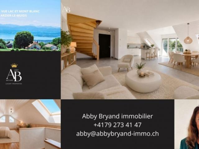 Exklusives Angebot — Blue Lake Duplex Ausblick auf See und Mont Blanc