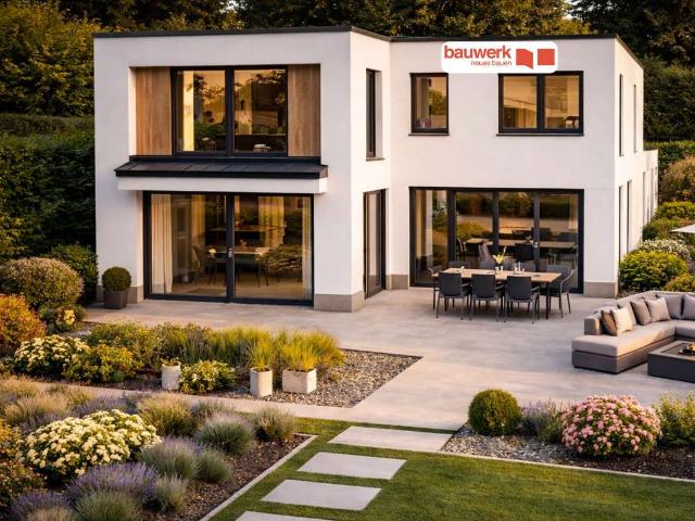 Exklusives Bauhaus Design: Ästhetik trifft Großzügigkeit und modernen Wohnkomfort