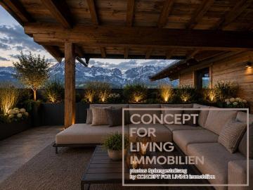 Exklusives Chalet mit Garten &Pool* | Blick auf den Wilden Kaiser