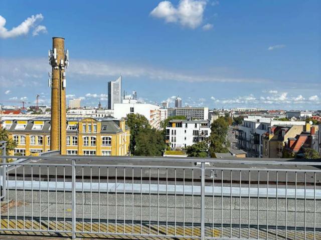 Exklusives Dachgeschoss mit Sonnenterrasse und Leipzig Panoramablick / WE 11