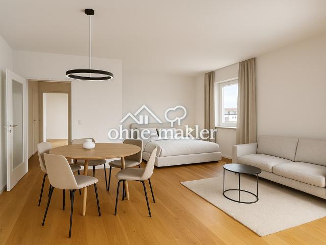 Exklusives Design Apartment mit Balkon & spektakulärem Blick zur Universität