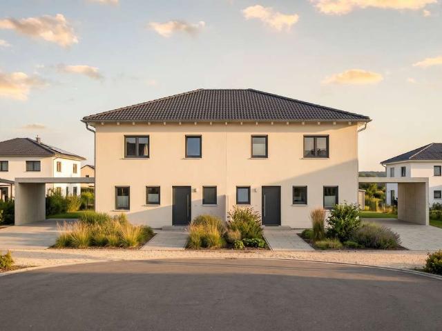 Exklusives Doppelhaus in Burgheim