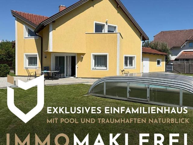 EXKLUSIVES EINFAMILIENHAUS MIT POOL UND TRAUMHAFTEN NATURBLICK!