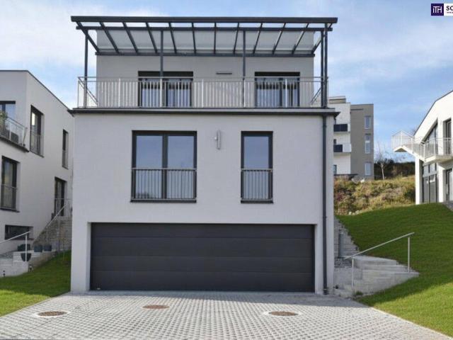 Modernes, lichtdurchflutetes Einfamilienhaus mit Panoramaterrasse in der steirischen Weingegend – PROVISIONSFREI! Ein Wohnjuwel für höchste Ansprüche!