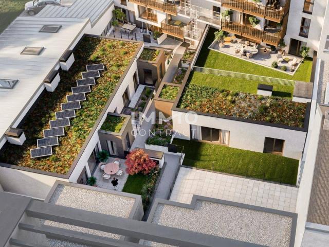 Exklusives Haus im Innenhof 3 Zimmer mit Eigengarten Erstbezug