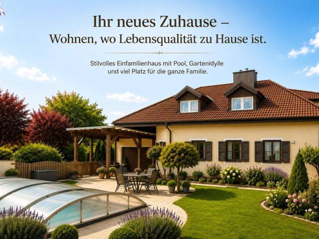 Exklusives Landgut mit Parkanlage, Wellness & Freizeitresidenz nahe Wien