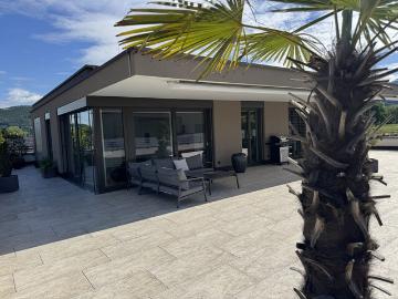 Exklusives Penthouse: 191 m² Terrasse mit Bergpanorama & modernster Ausstattung
