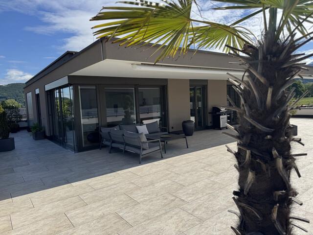 Exklusives Penthouse: 191 m² Terrasse mit Bergpanorama & modernster Ausstattung