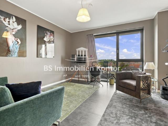 Exklusives Penthouse am Neuen Delft mit Dachterrasse, Sauna und Hafenblick!