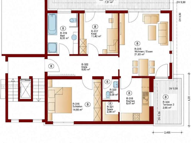 Exklusives Penthouse in Hüttlingen