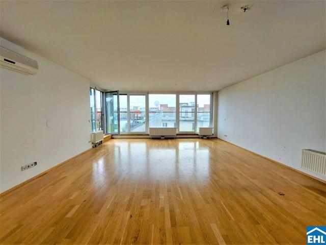 Exklusives Penthouse mit 5 Zimmern und mit 113 m² Dachterrasse im 5. Bezirk