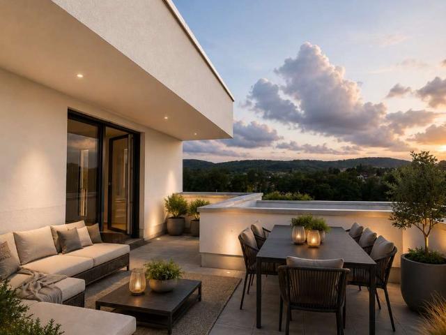 Exklusives Penthouse mit beeindruckendem Weitblick Wohnen auf höchstem Niveau
