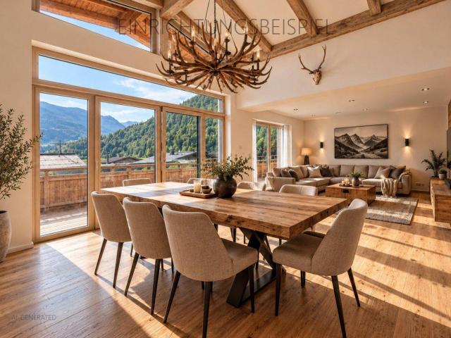 Exklusives Penthouse mit Bergblick in Kirchdorf in Tirol