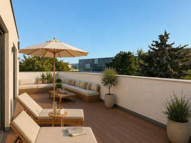 Exklusives Penthouse mit großzügigen Terrassen in Krems Stein direkt neben der Universität