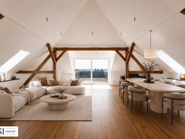 Exklusives Penthouse mit großzügiger Dachterrasse im historischen Kremsmünsterhof