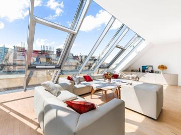 Exklusives Penthouse mit Dachgarten und Karlskirchenblick in Bestlage des 4. Wiener Gemeindebezirks