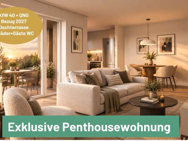 Exklusives Penthouse mit sonniger Dachterrasse | Wohnen auf höchstem Niveau