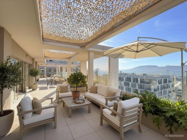 Exklusives Penthouse mit spektakulärer Dachterrasse im 16. Obergeschoss! *Provisionsfrei