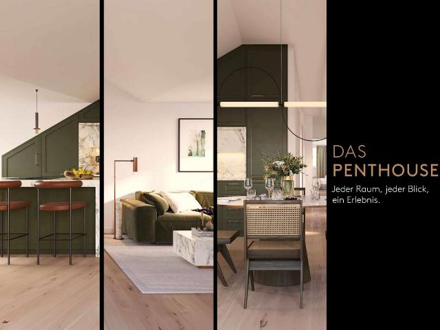 Exklusives Penthouse mit Südterrasse und beeindruckender Raumhöhe
