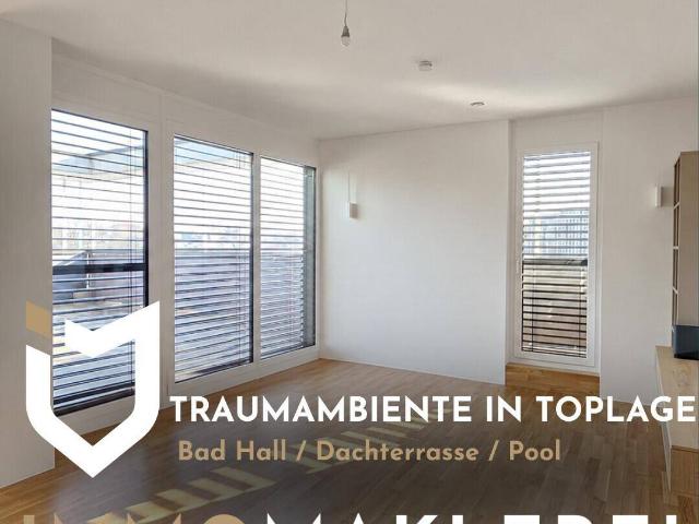 EXKLUSIVES PENTHOUSE MIT POOL & SAUNA 74 M² WOHNFLÄCHE | 56 M² DACHTERRASSE