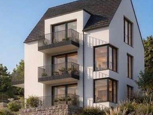 Exklusives Raumwunder: Modernes Einfamilienhaus mit Studio und 4 Balkonen
