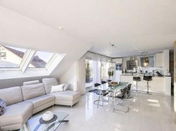 Exklusives Wohnen: 4,5 Zi. Maisonette Schwieberdingen