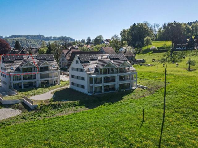 Exklusives Wohnen auf zwei Ebenen stilvolle Maisonette mit Galerie und Sonnenterasse